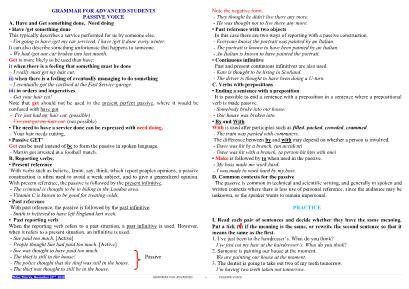 Grammar for advanced students 01: Passive voice - Thẩm Tâm Vy