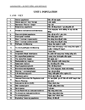 Langmaster - 30 phút Tiếng Anh mỗi ngày