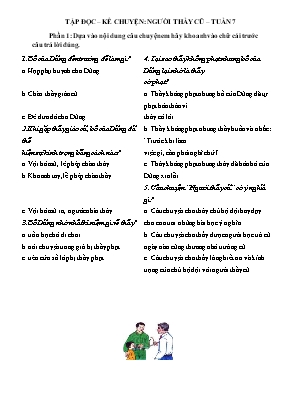 Phiếu bài tập cuối tuần môn Tiếng Việt Lớp 2 (Sách Cánh diều) - Tuần 7 (Có đáp án)