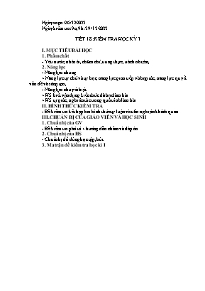 2 Đề kiểm tra học kì I Giáo dục công dân 9 - 