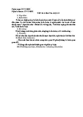 4 Đề kiểm tra cuối học kì I Giáo dục công dân