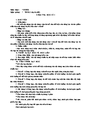 Giáo án Hoạt động trải nghiệm hướng nghiệp 7 